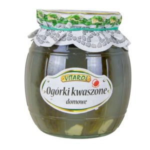 Vitarol Cucumbers in Brine 750ml Ogorki Kwaszone (Drained 450g) (4)v
