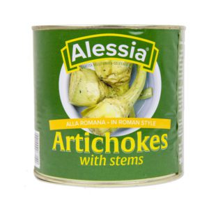 Alessia Artichokes with Stem in Oil 2.5kg (alla romana) (6)