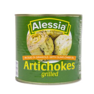 Alessia Artichokes Grilled in Sunflower Oil 2.5kg (6)