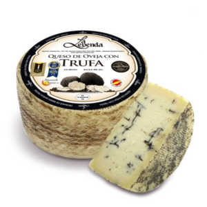 Manchego Cheese W/Truffle Spanish RW (2) (Approx 3KG)