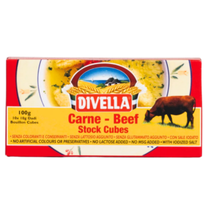 Divella Stock Cubes - Beef 100g (24)