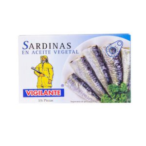 Vigilante Sardines in Oil (vegetable) 120g (12)