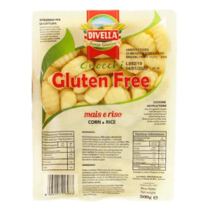 Divella Potato Gnocchi Gluten Free (Corn & Rice) 70% 500g (12)