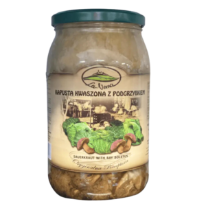 LV Sauerkraut W/Mushroom Bay Boletus 870ml (12)