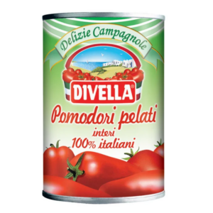 Divella Tomatoes Peeled 400g (24)
