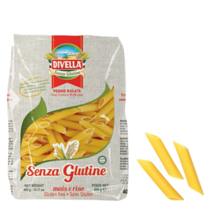 Divella Penne Rigate Gluten Free Pasta 400g (12)