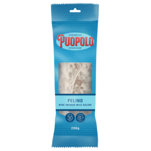 Puopolo Felino (Wine Infused) Salami 200g (8)