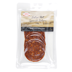L'antica Cucina Sliced EXTRA HOT Spanish Salami 100g (12)
