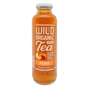 Wild One Organic Iced Tea Peach 360ml (12)  Carton Only