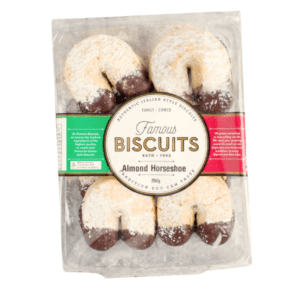 Famous Biscuits Almond Horseshoe 250g (12)