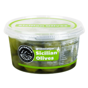 Montebello Gourmet Plain Sicilian Olives Whole 220g (8)