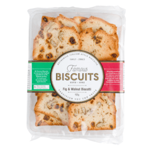 Famous Biscuits Fig & Walnut Biscotti 150g (12)