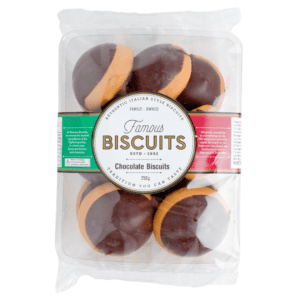 Famous Biscuits Chocolate Biscuits 250g (12)