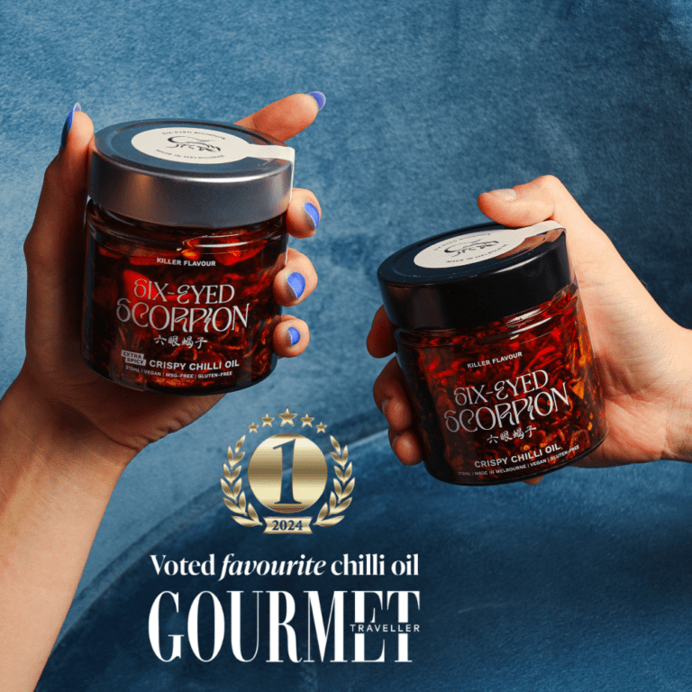 Six-Eyed Scorpion Chilli Oil