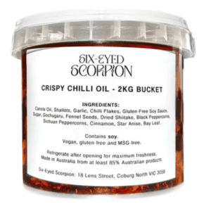 Six-Eyed Scorpion Crispy Chilli Oil 2KG (6)