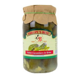 Europe's Best Cucumbers in Brine SOUR 850g (12)