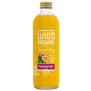 Wild One Organic Sparkling Passionfruit Delight 345ml (12) Carton Only