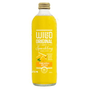 Wild One Organic Sparkling Pineapple Splice 345ml (12) Carton Only