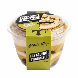 Pistachio Papi Dessert Tiramisu 180g (12) FROZEN