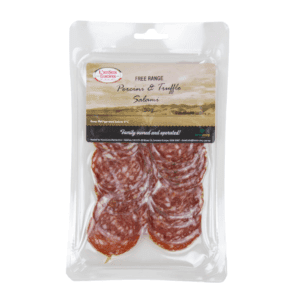 L'Antica Cucina Sliced FR Porcini & Truffle Salami 90g (12)