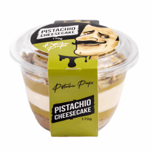Pistachio Papi Dessert Cheesecake 170g (12) FROZEN