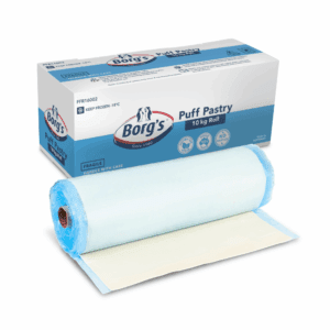 Borg's Puff Pastry ROLL 10KG - Dispenser Pack