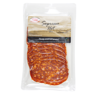 L'Antica Cucina Sliced Free Range Sopressa Hot 100g (12)