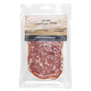 L'Antica Cucina Sliced Free Range Casalingo Mild Salami 100g (12)