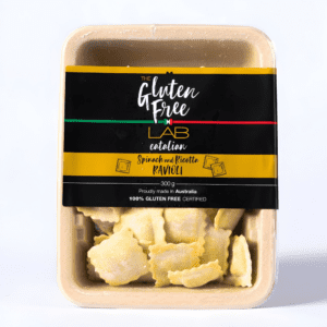 Gluten Free Lab Ravioli Spinach and Ricotta 350g (5) FROZEN