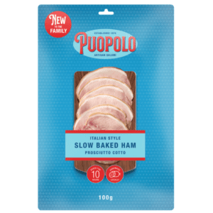 Puopolo Sliced Prosciutto Cotto 100g (10)